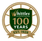 Whittles 100 years. Est. 1926