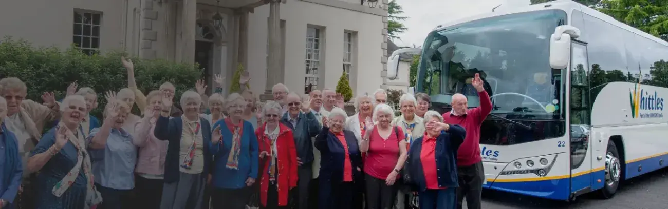 Whittles coach with holiday makers