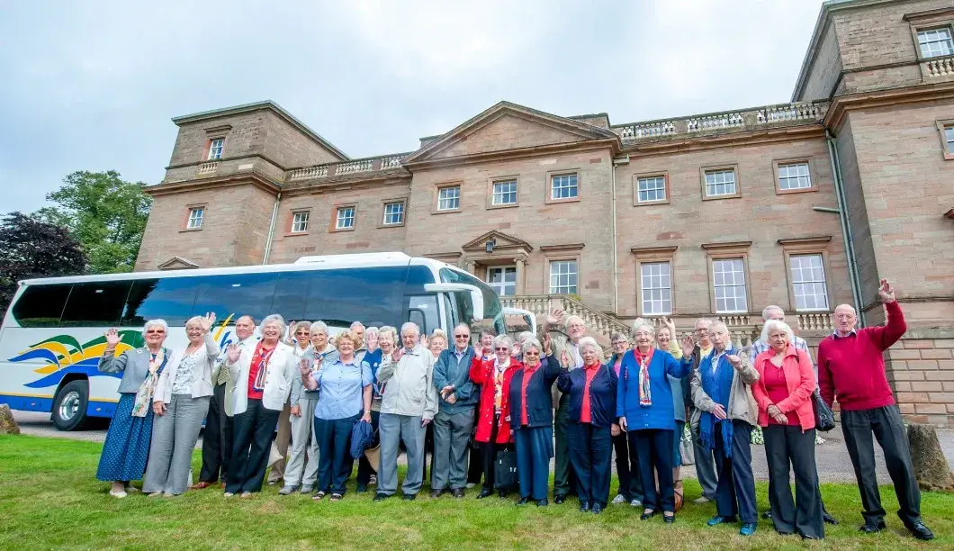 Whittles coach with passengers