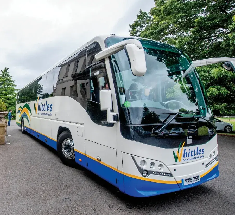 Whittles coach close up